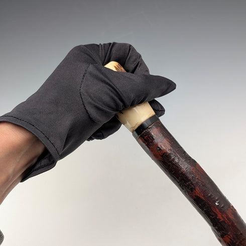 古董英國鹿角柄手杖,88 厘米